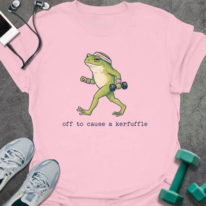 T-Shirt Light Pink / S Frog Kerfuffle T-Shirt