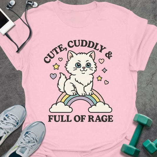T-Shirt Light Pink / S Full Rage T-Shirt
