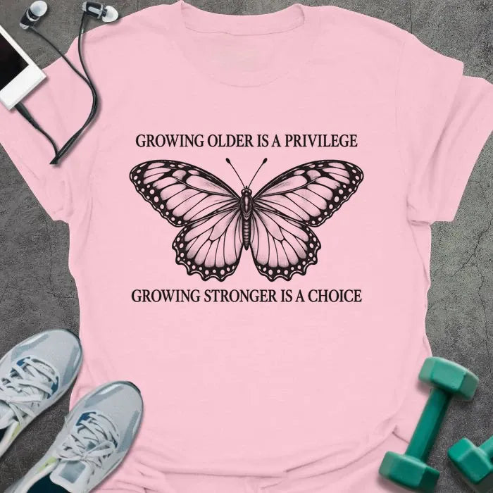 T-Shirt Light Pink / S Growing Strong T-Shirt