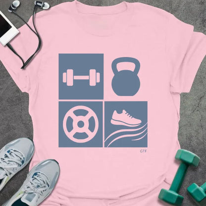 T-Shirt Light Pink / S GTF Icons T-Shirt