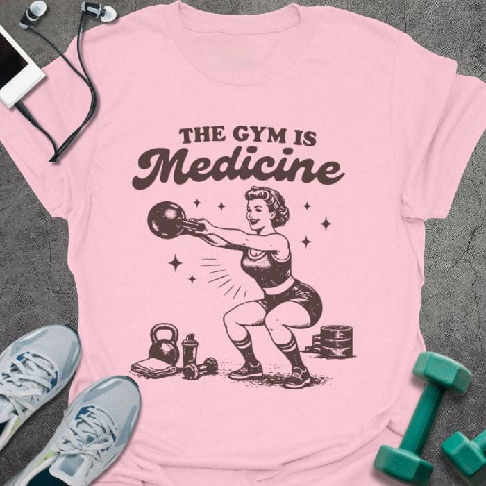 T-Shirt Light Pink / S Gym Medicine R T-Shirt