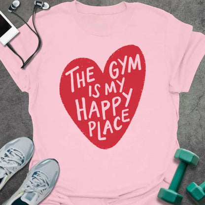 T-Shirt Light Pink / S Happy Place T-Shirt