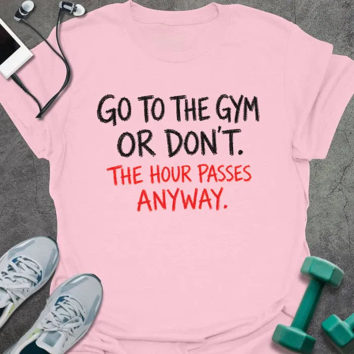 T-Shirt Light Pink / S Hour Passes T-Shirt