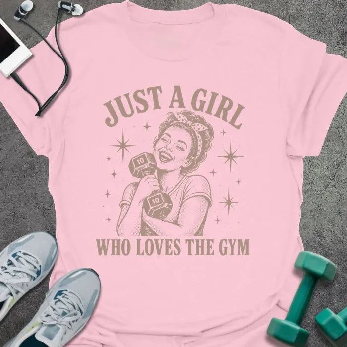 T-Shirt Light Pink / S Just a Girl T-Shirt