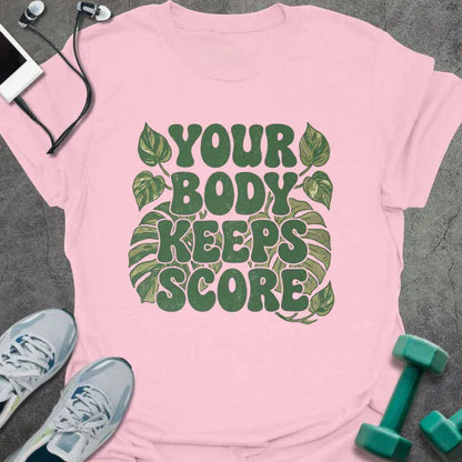 T-Shirt Light Pink / S Keeps Score T-Shirt