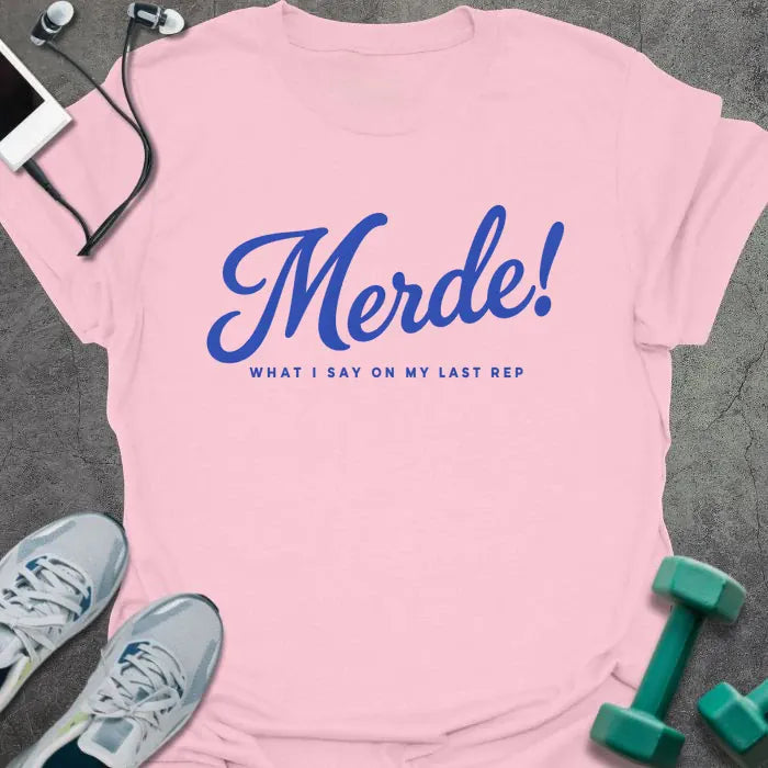 T-Shirt Light Pink / S Last Merde T-Shirt