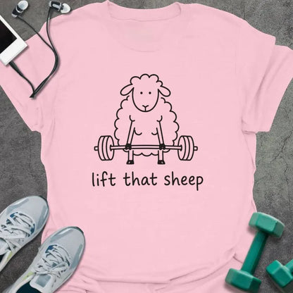T-Shirt Light Pink / S Lift Sheep T-Shirt