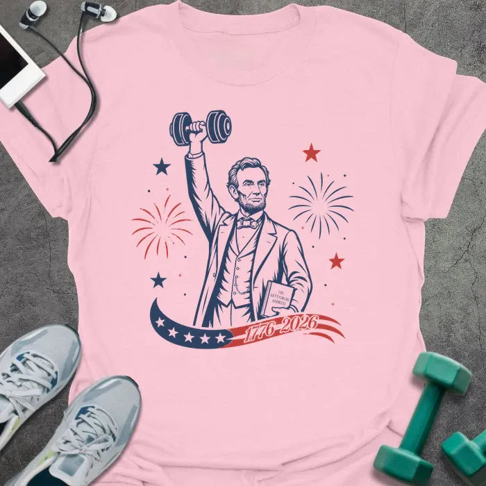 T-Shirt Light Pink / S Lincoln Celebrates T-Shirt