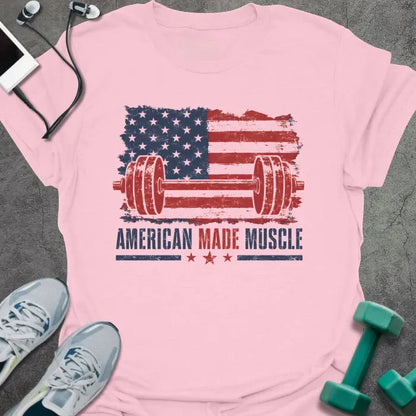 T-Shirt Light Pink / S Made Muscle T-Shirt