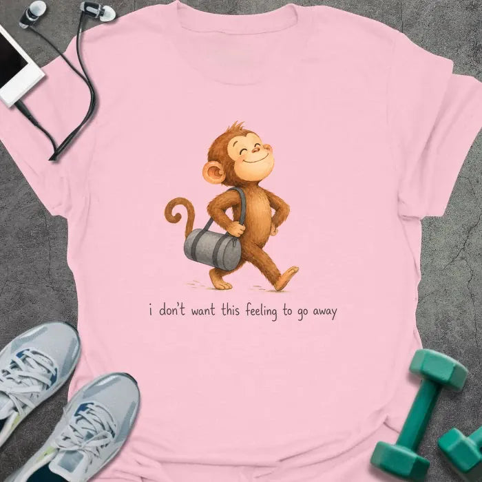 T-Shirt Light Pink / S Monkey Feeling T-Shirt