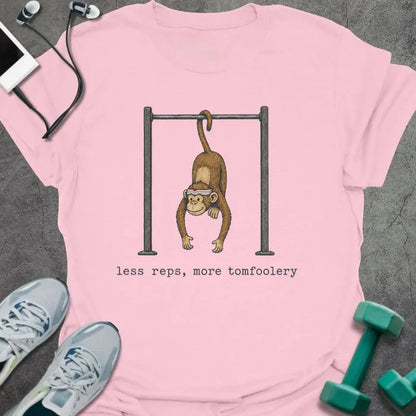 T-Shirt Light Pink / S Monkey Tomfoolery T-Shirt
