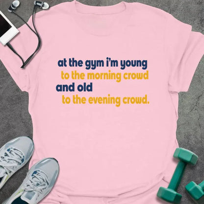 T-Shirt Light Pink / S Morning Crowd T-Shirt