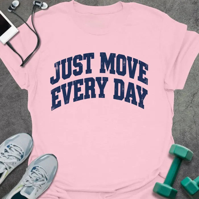 T-Shirt Light Pink / S Move Daily T-Shirt