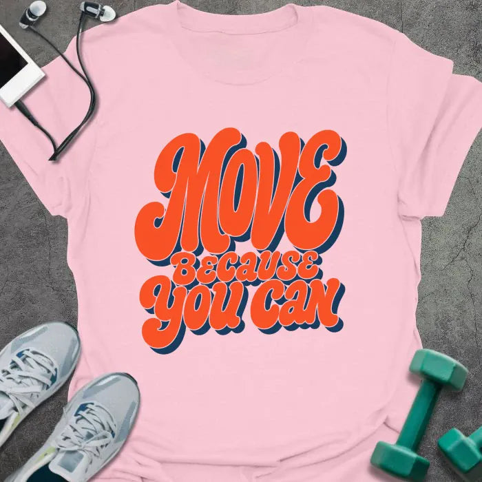 T-Shirt Light Pink / S Move Groovy