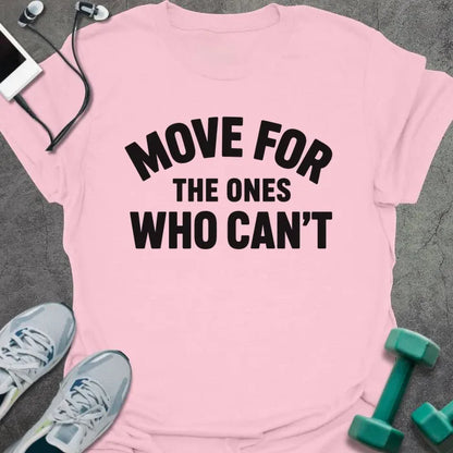 T-Shirt Light Pink / S Move Them T-Shirt