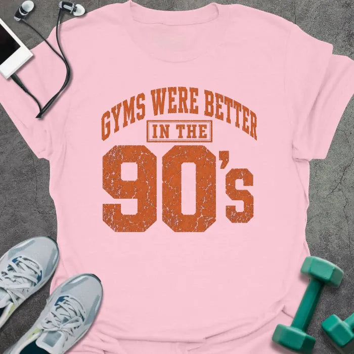 T-Shirt Light Pink / S Nineties Gym T-Shirt