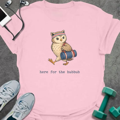 T-Shirt Light Pink / S Owl Hubbub T-Shirt