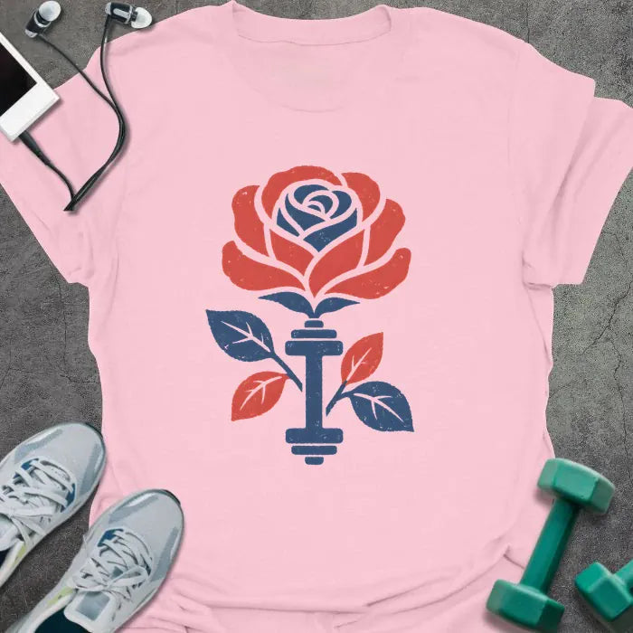 T-Shirt Light Pink / S Patriot Rose T-Shirt