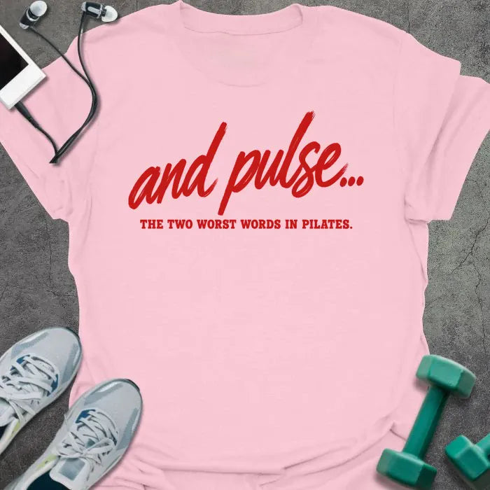 T-Shirt Light Pink / S Pilates Pulse T-Shirt