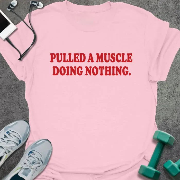 T-Shirt Light Pink / S Pulled Nothing T-Shirt