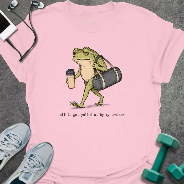T-Shirt Light Pink / S Questionable Frog T-Shirt