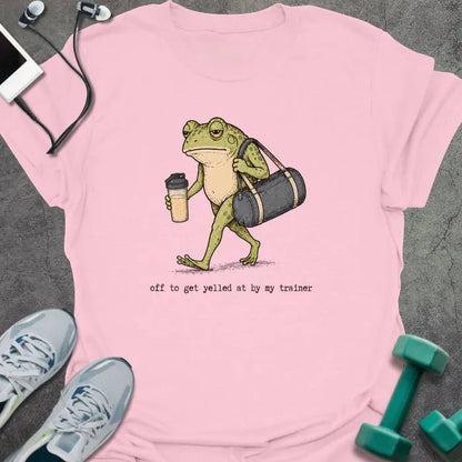 T-Shirt Light Pink / S Questionable Frog T-Shirt