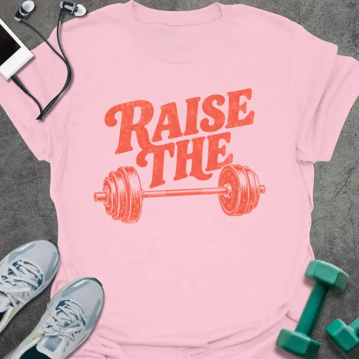 T-Shirt Light Pink / S Raise Bar T-Shirt