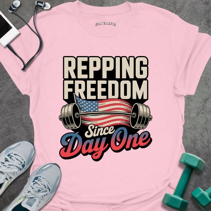 T-Shirt Light Pink / S Repping Freedom T-Shirt