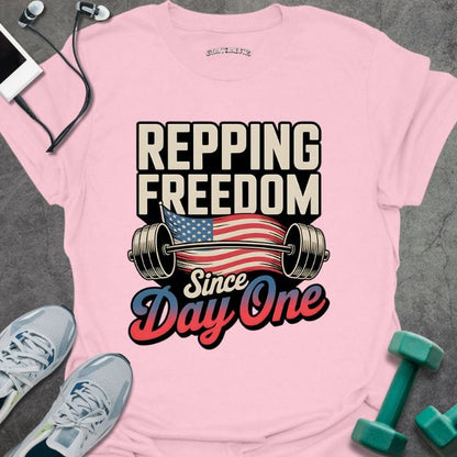 T-Shirt Light Pink / S Repping Freedom T-Shirt