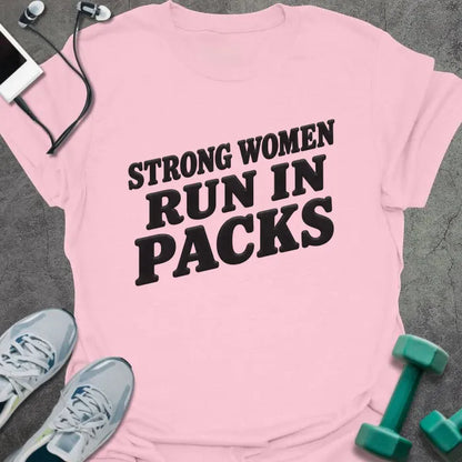T-Shirt Light Pink / S Run Packs T-Shirt
