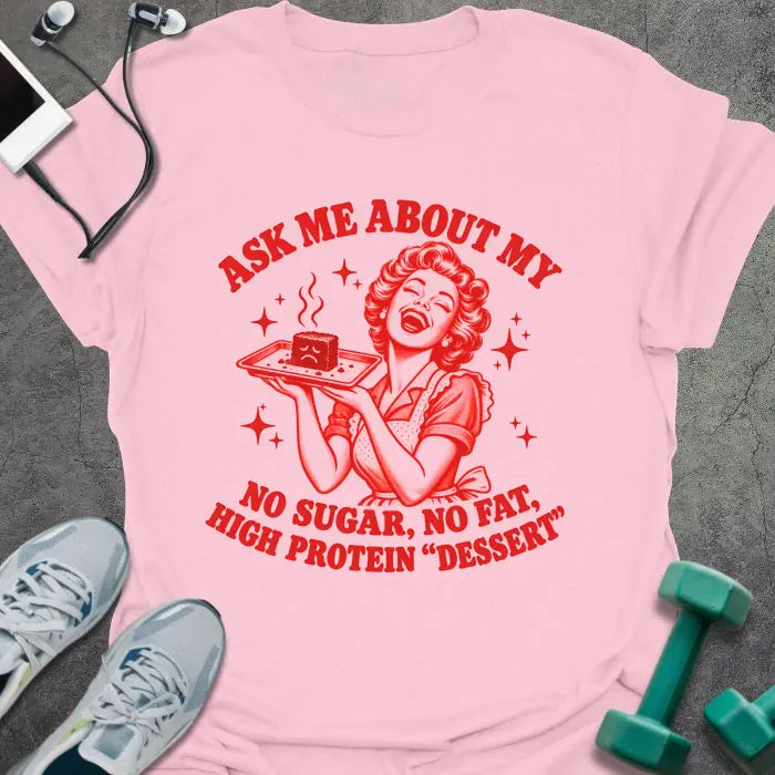 T-Shirt Light Pink / S Sad Brownie T-Shirt