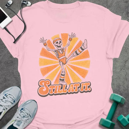 T-Shirt Light Pink / S Skeleton Dancing T-Shirt
