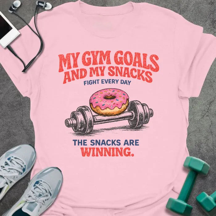 T-Shirt Light Pink / S Snacks Winning T-Shirt