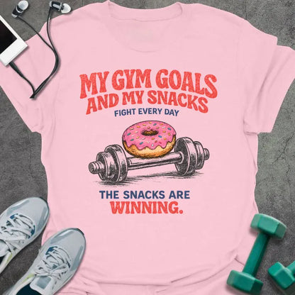 T-Shirt Light Pink / S Snacks Winning T-Shirt