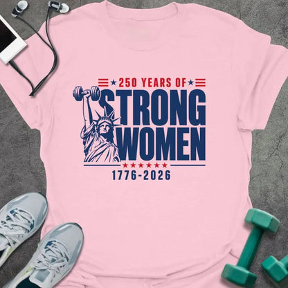 T-Shirt Light Pink / S Strong Women T-Shirt