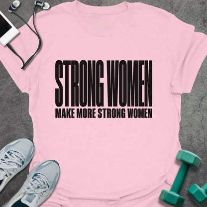 T-Shirt Light Pink / S Strong Women T-Shirt