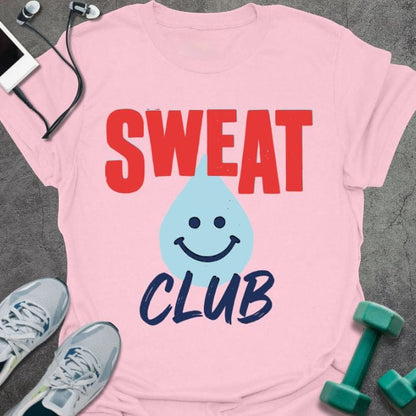 T-Shirt Light Pink / S Sweat Club T-Shirt