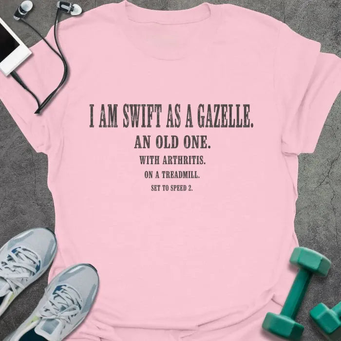 T-Shirt Light Pink / S Swift Gazelle T-Shirt