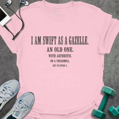 T-Shirt Light Pink / S Swift Gazelle T-Shirt