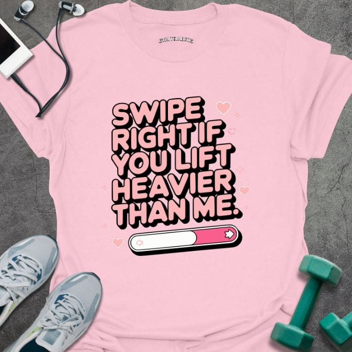 T-Shirt Light Pink / S Swipe Right T-Shirt