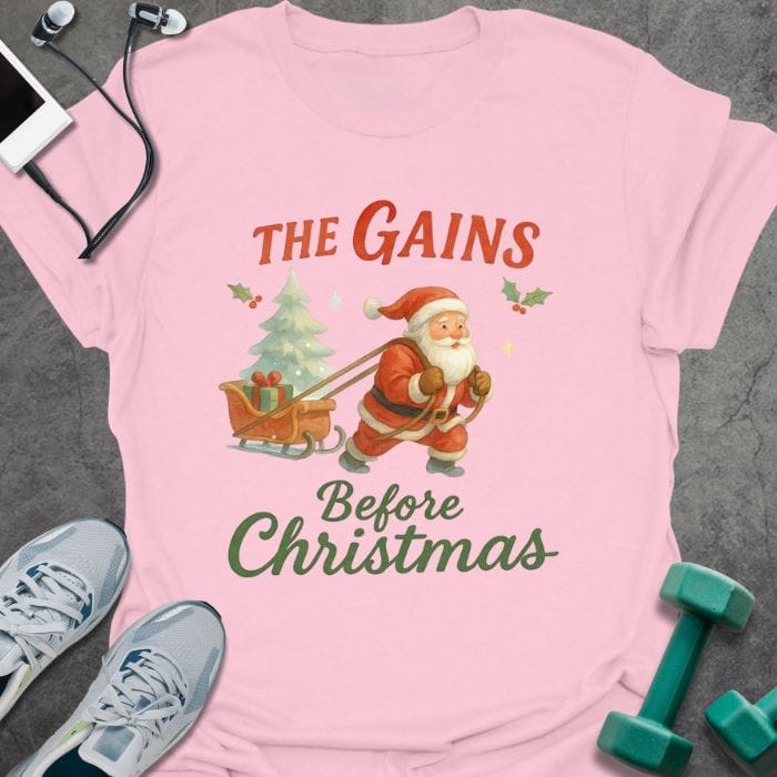 T-Shirt Light Pink / S The Gains T-Shirt