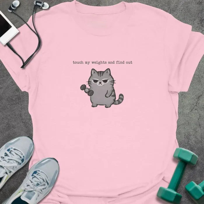 T-Shirt Light Pink / S Touch Weights T-Shirt