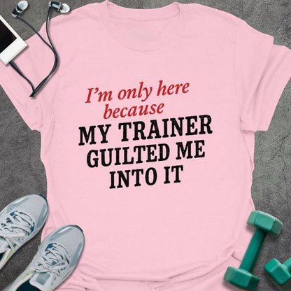 T-Shirt Light Pink / S Trainer Guilt T-Shirt