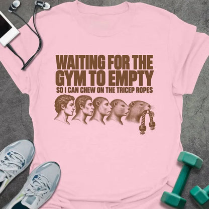 T-Shirt Light Pink / S Tricep Ropes T-Shirt