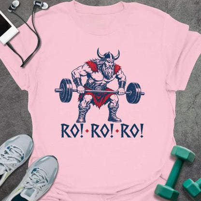 T-Shirt Light Pink / S Viking Barbell