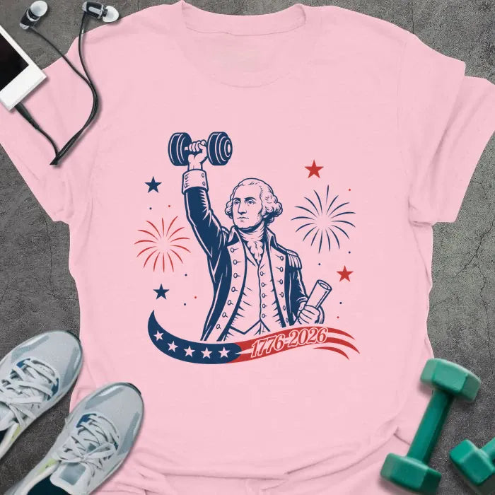 T-Shirt Light Pink / S Washington Celebrates T-Shirt