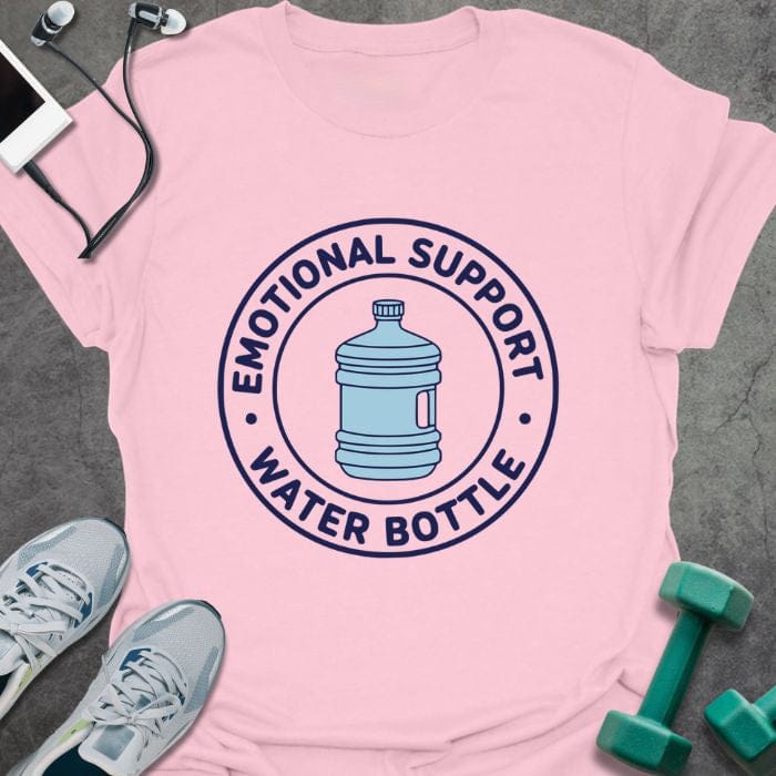 T-Shirt Light Pink / S Water Bottle T-Shirt