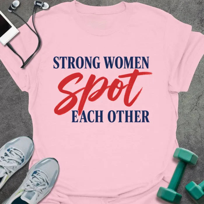 T-Shirt Light Pink / S Women Spot T-Shirt