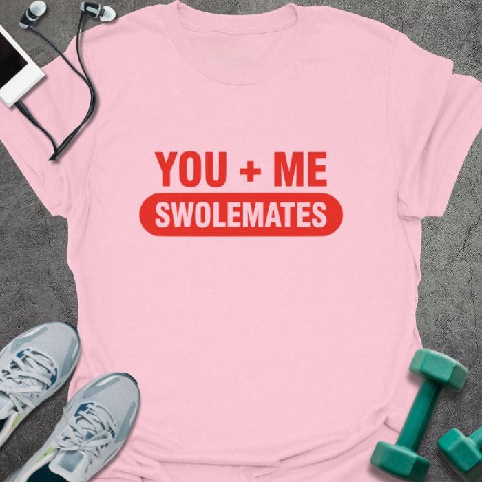 T-Shirt Light Pink / S You Plus Me T-Shirt
