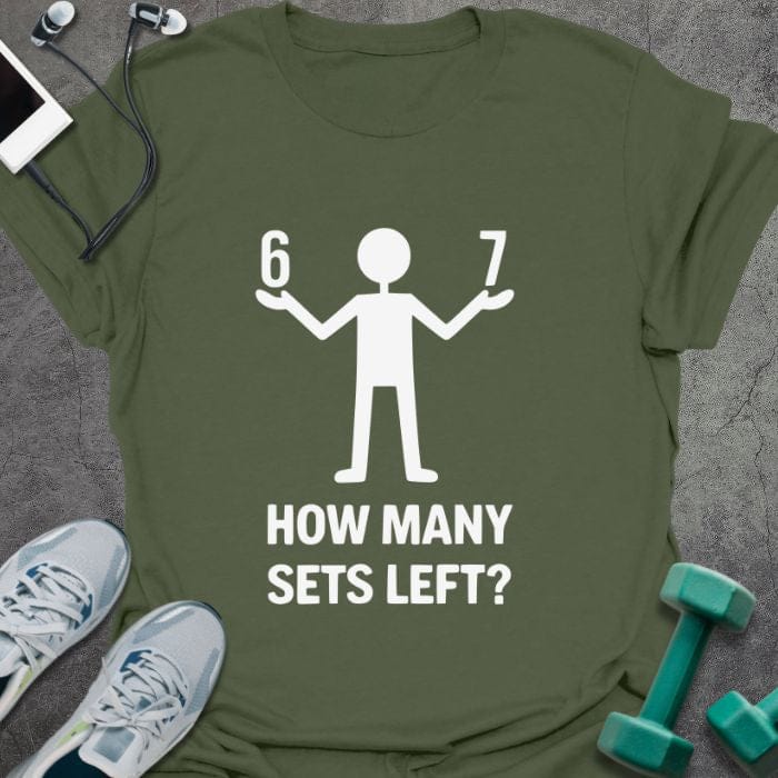T-Shirt Military Green / S 6 7 T-Shirt